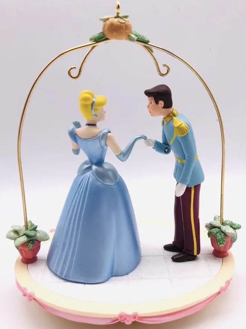 Cinderella And Prince Charming  ornament collectible - Main Image 3
