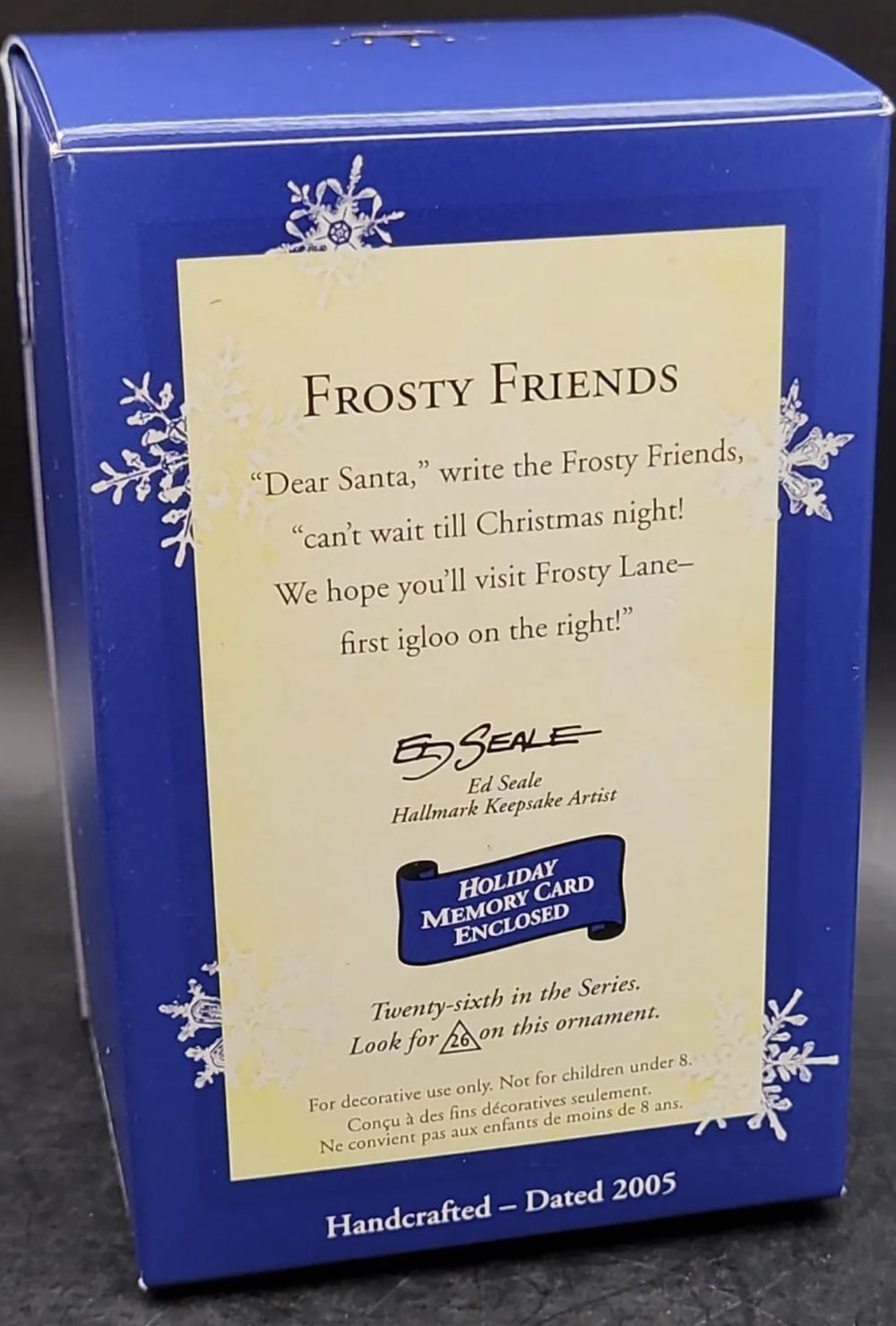 Frosty Friends (26th In Series)  ornament collectible - Main Image 4