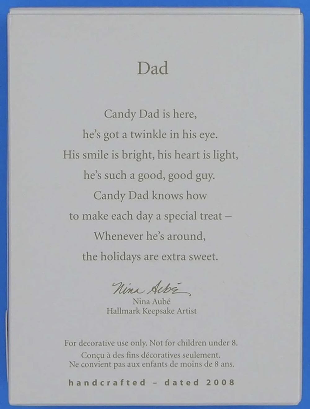 Dad  ornament collectible - Main Image 2