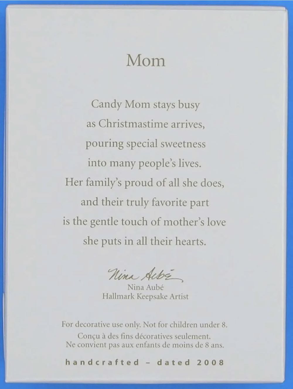 Mom  ornament collectible - Main Image 2