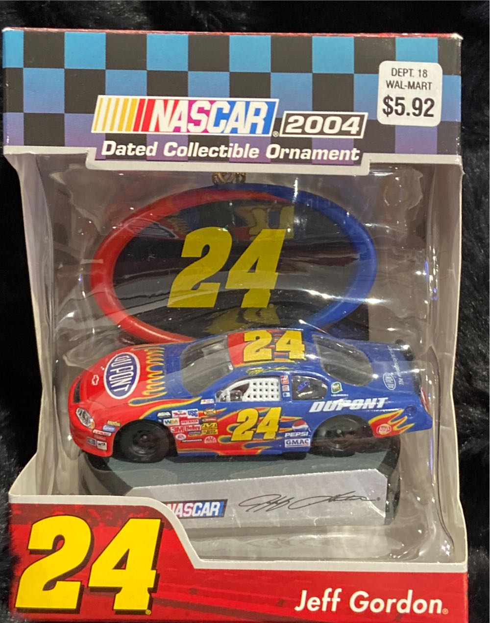 Nascar. Dated Nascar Jeff Gordon Nascar #24 Dated Collectable Dated Collectible Jeff #24 Collectable .  ornament collectible [Barcode 692382301723] - Main Image 2