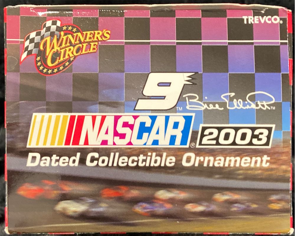 9 Bill Elliott  ornament collectible [Barcode 692382221670] - Main Image 3