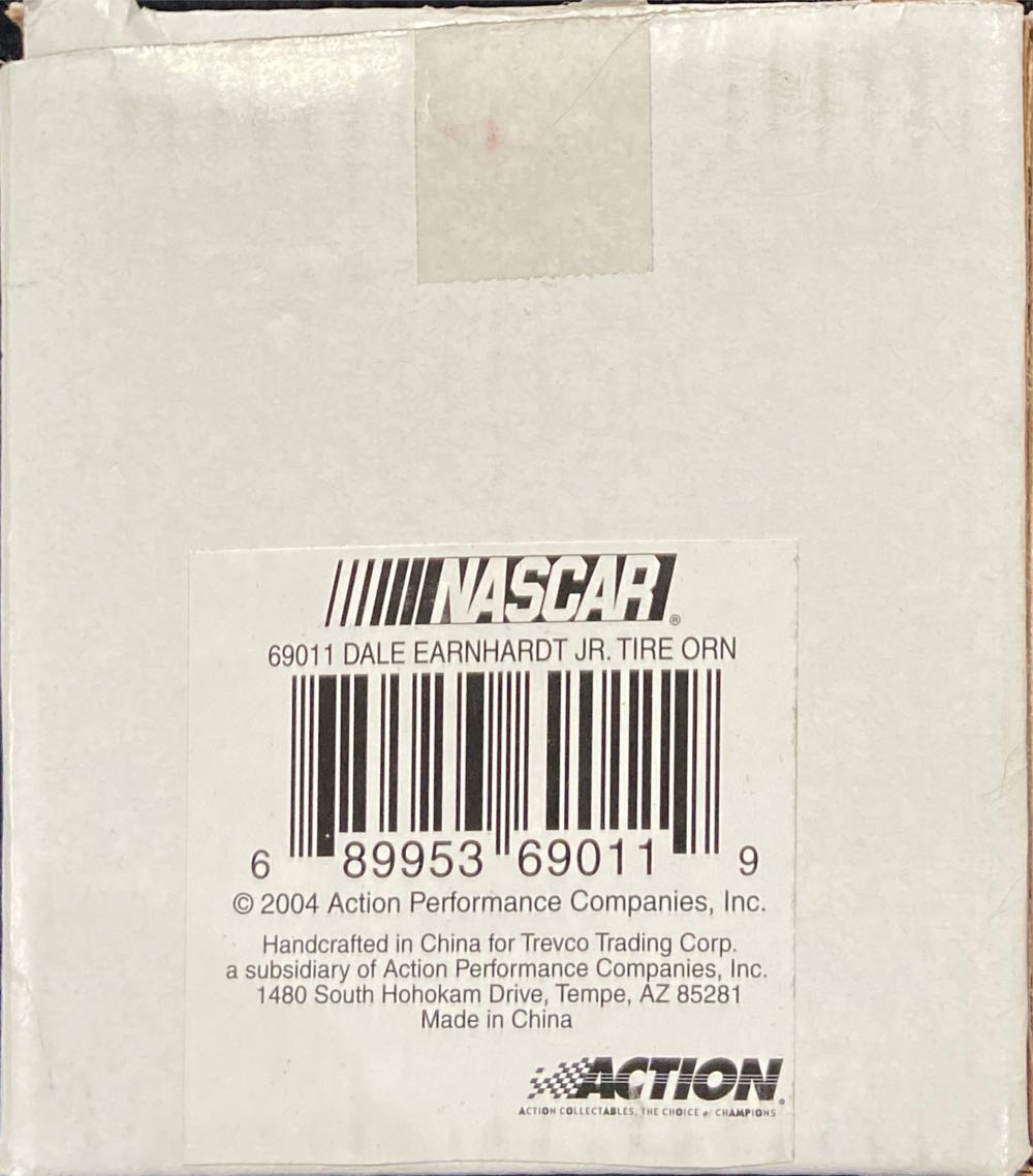 Dale Earnhardt Jr Tire Ornament  ornament collectible [Barcode 689953690119] - Main Image 2