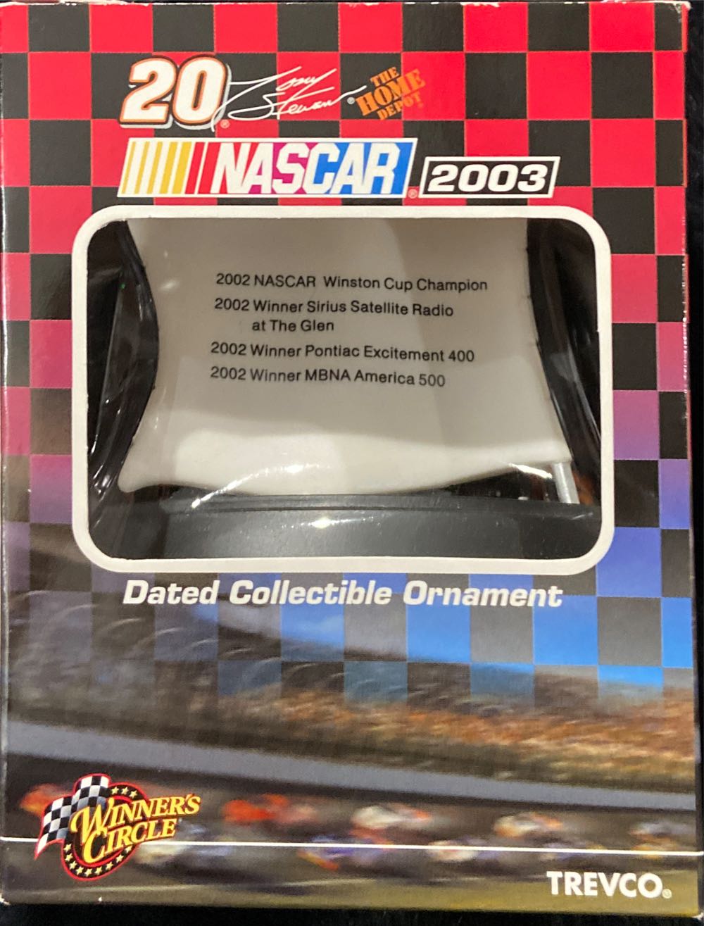 Winner’s Circle Tony Stewart #20 Home Depot Nip  ornament collectible [Barcode 692382222387] - Main Image 3