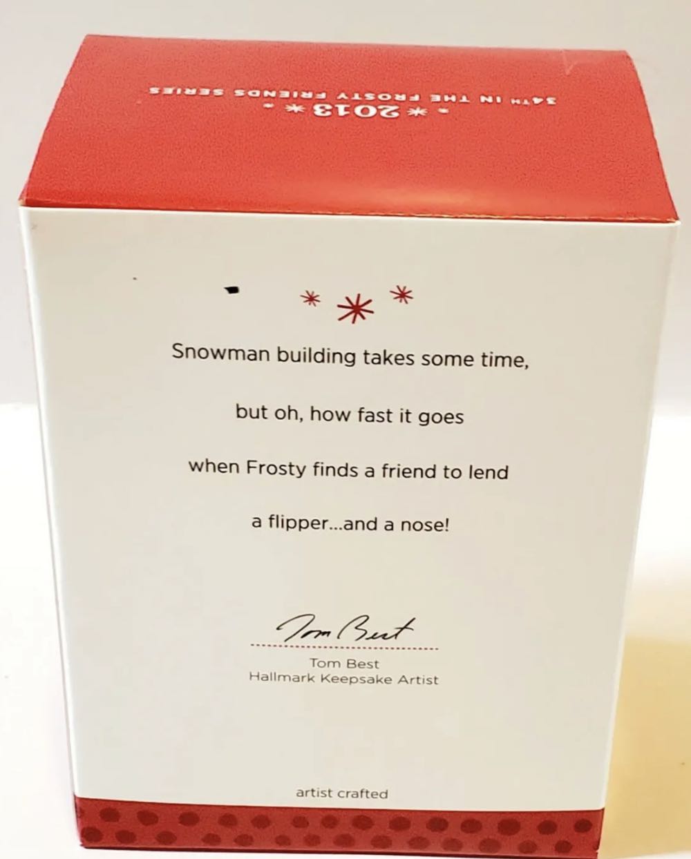 Frosty Friends (34th In Series)  ornament collectible - Main Image 4