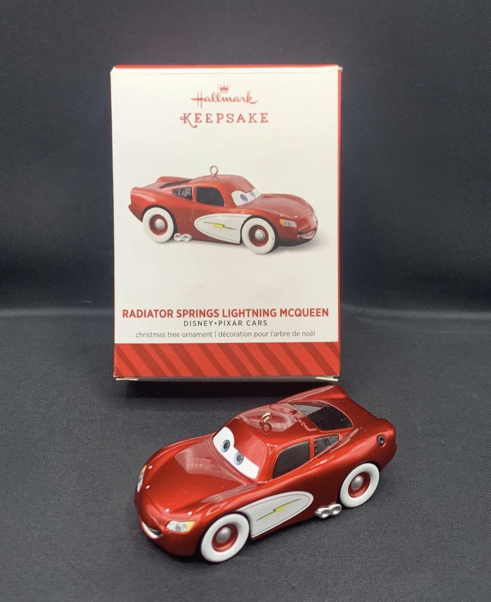 Radiator Springs Lightning McQueen  ornament collectible - Main Image 2
