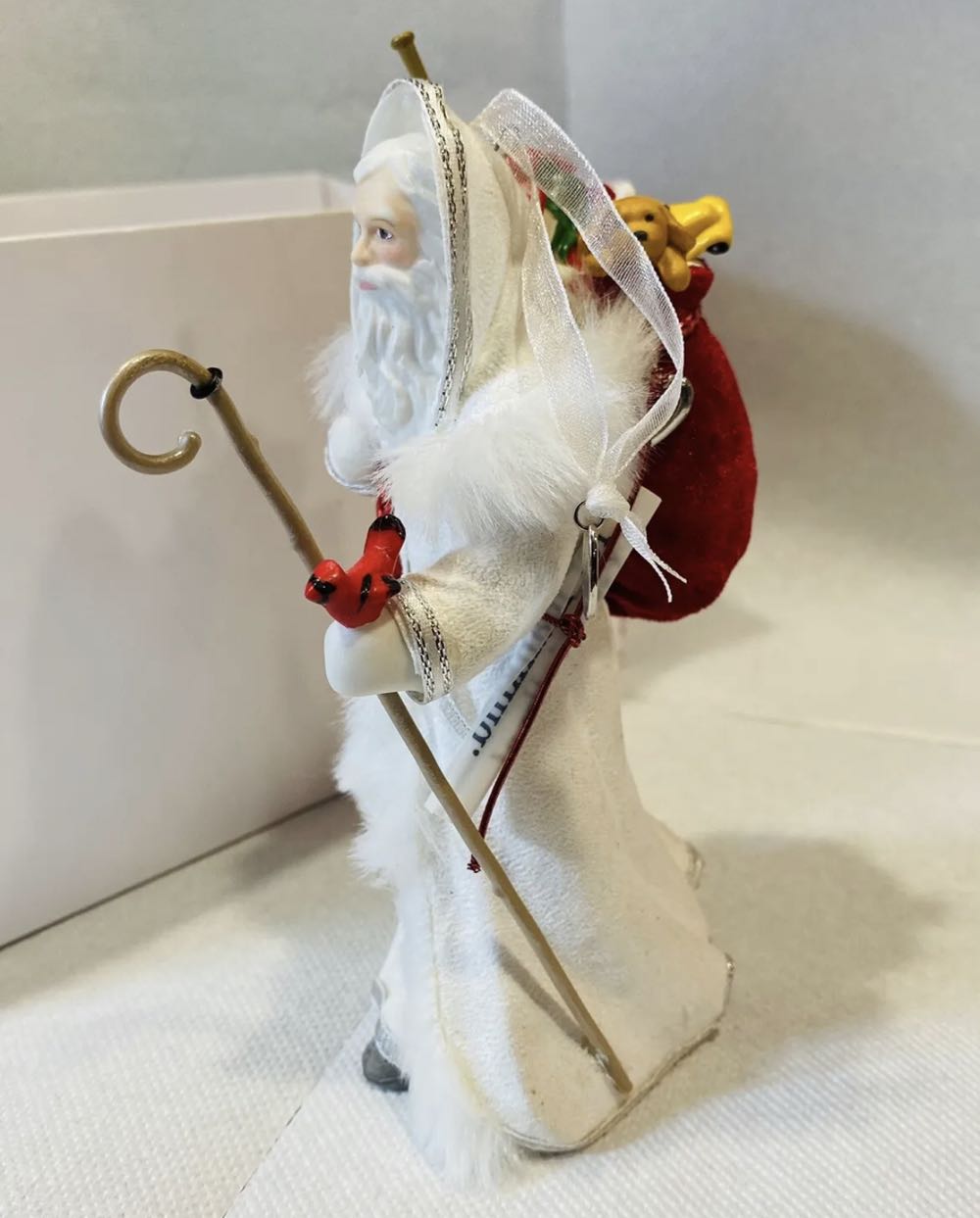 Father Christmas Porcelain  ornament collectible - Main Image 2