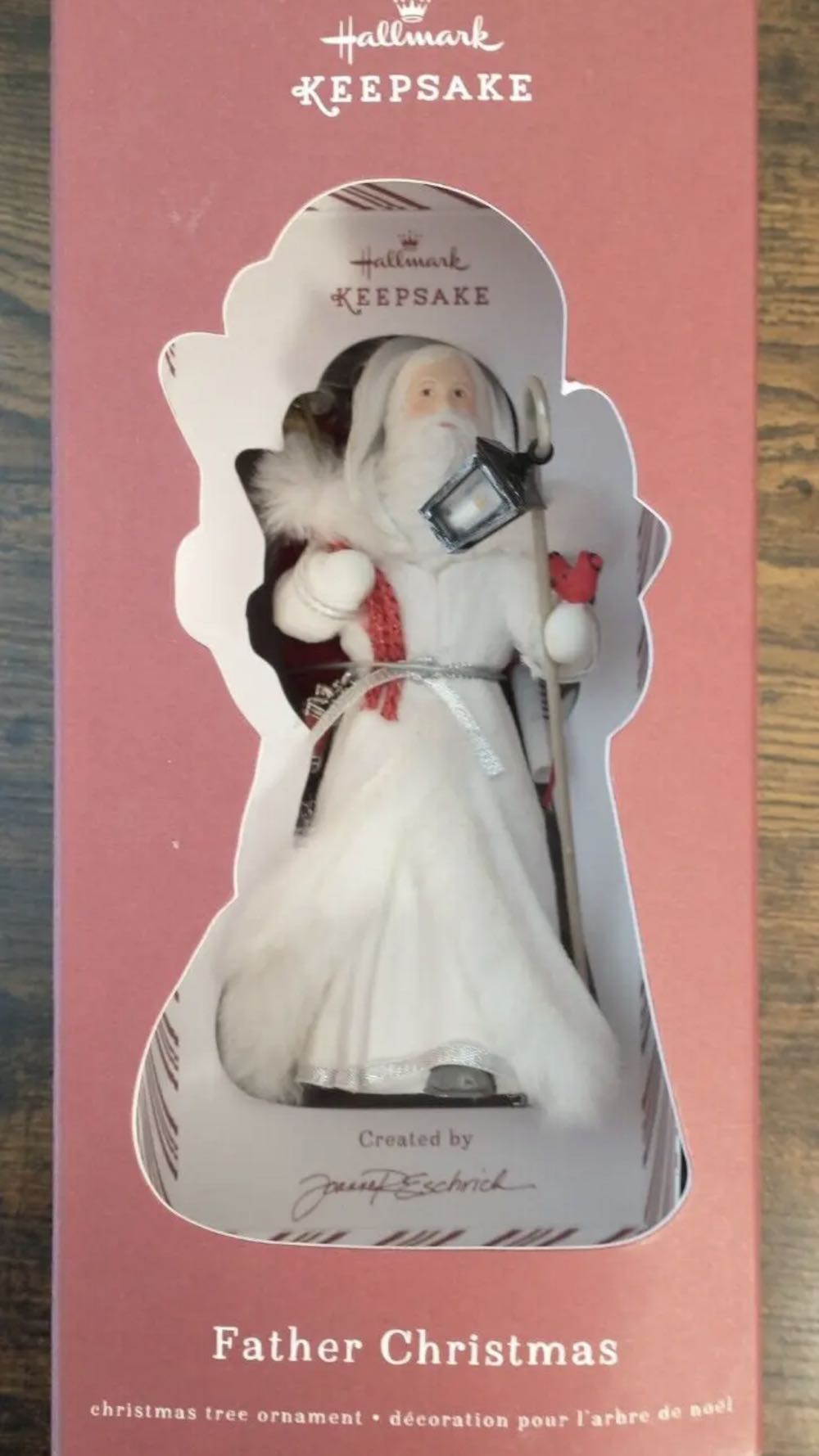 Father Christmas Porcelain  ornament collectible - Main Image 4