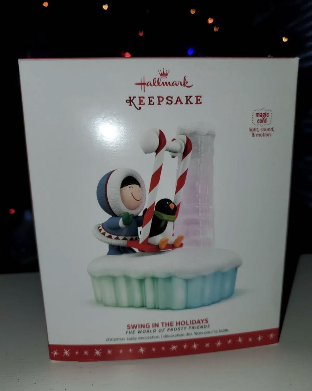 Frosty Friends - Swing In The Holidays  ornament collectible - Main Image 3