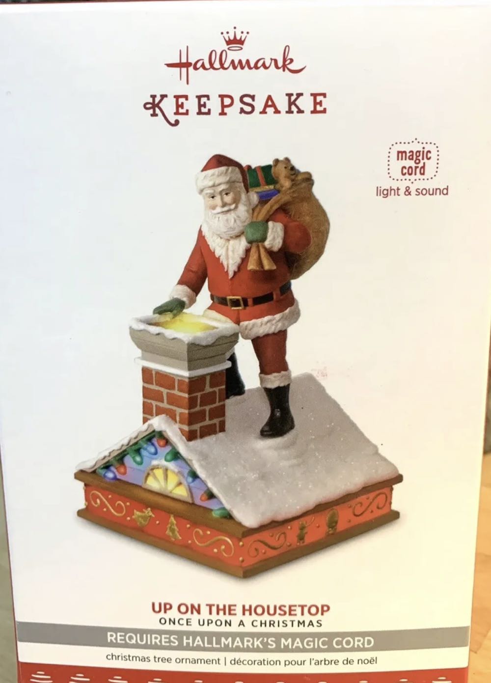 Once Upon A Christmas - Up On The Housetop (7th In Series)  ornament collectible - Main Image 3