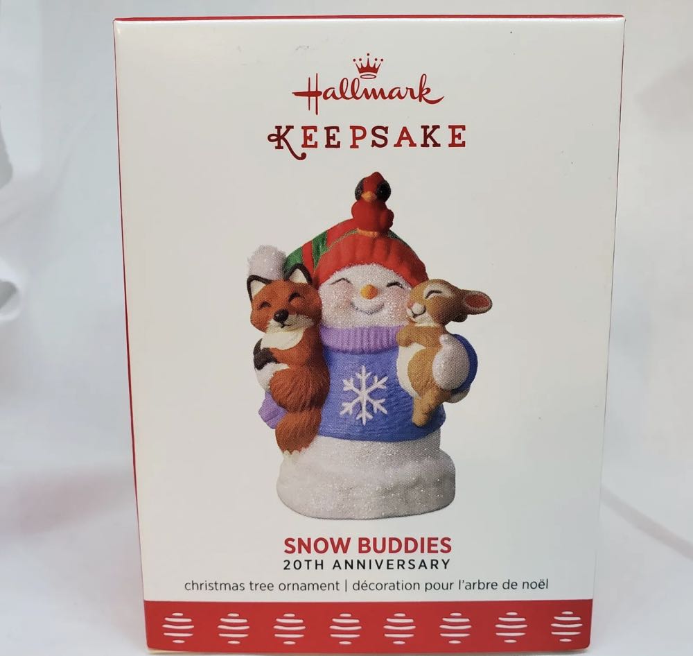 Snow Buddies - Fox And Rabbit (20th Anniversary)  ornament collectible - Main Image 2