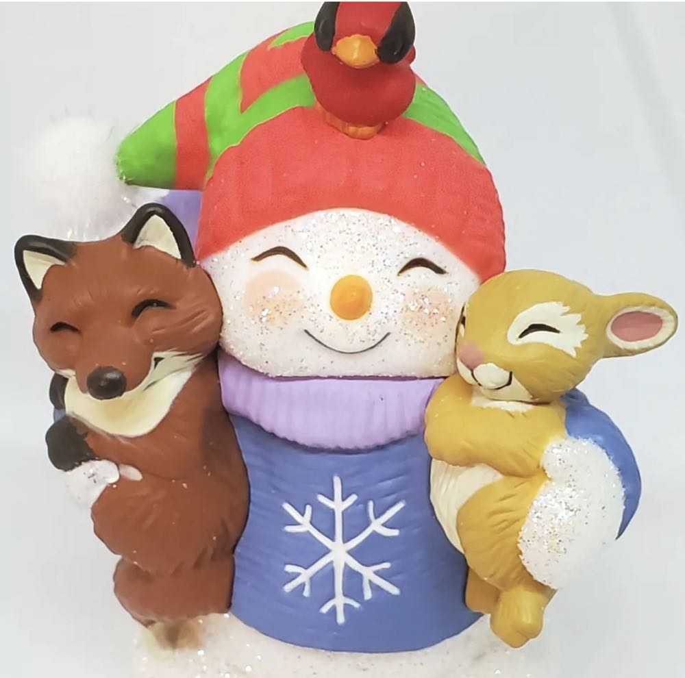 Snow Buddies - Fox And Rabbit (20th Anniversary)  ornament collectible - Main Image 4