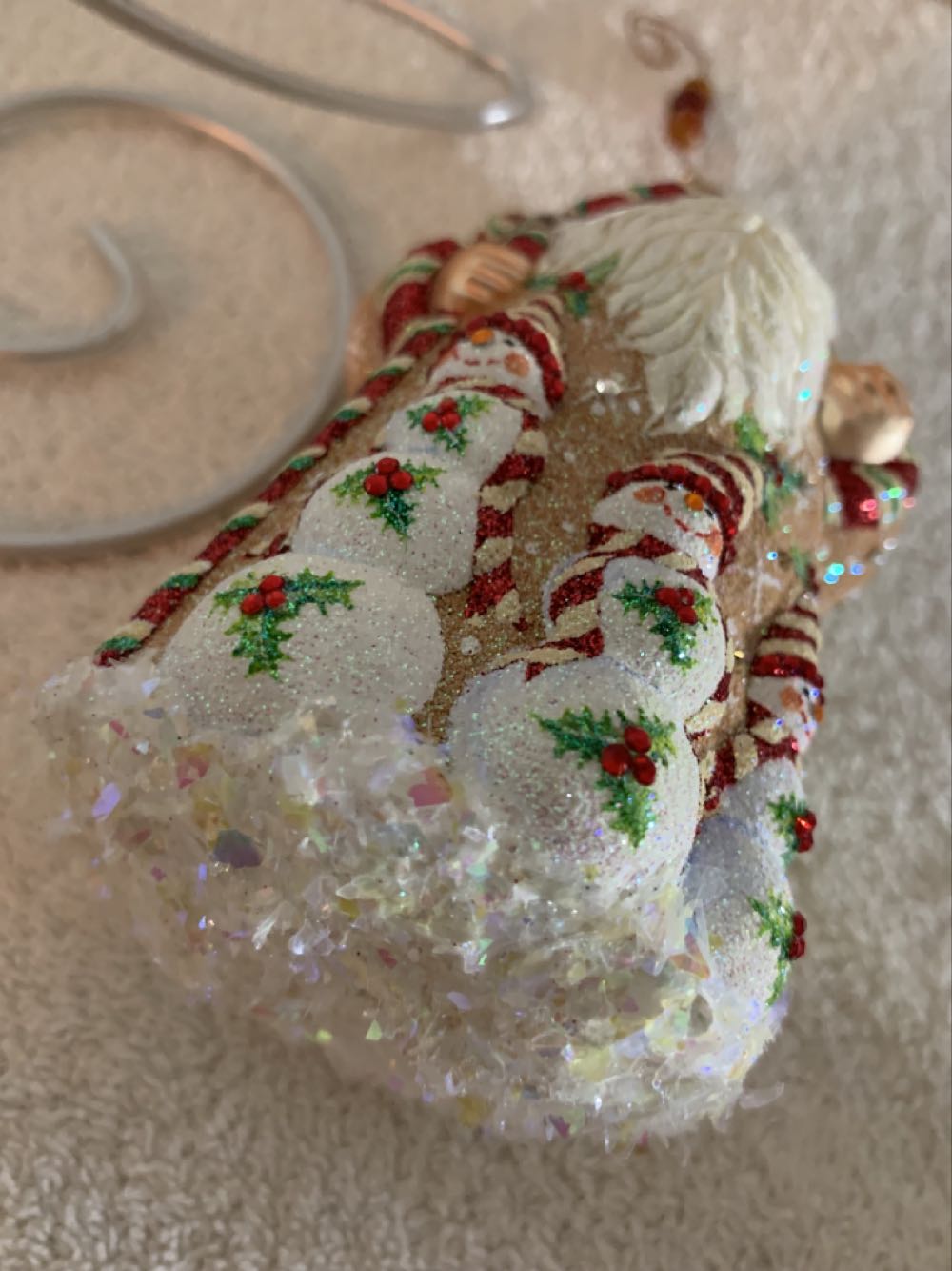 Frosty Friends, Gingerbread - Other Exclusive (Santa) ornament collectible - Main Image 4