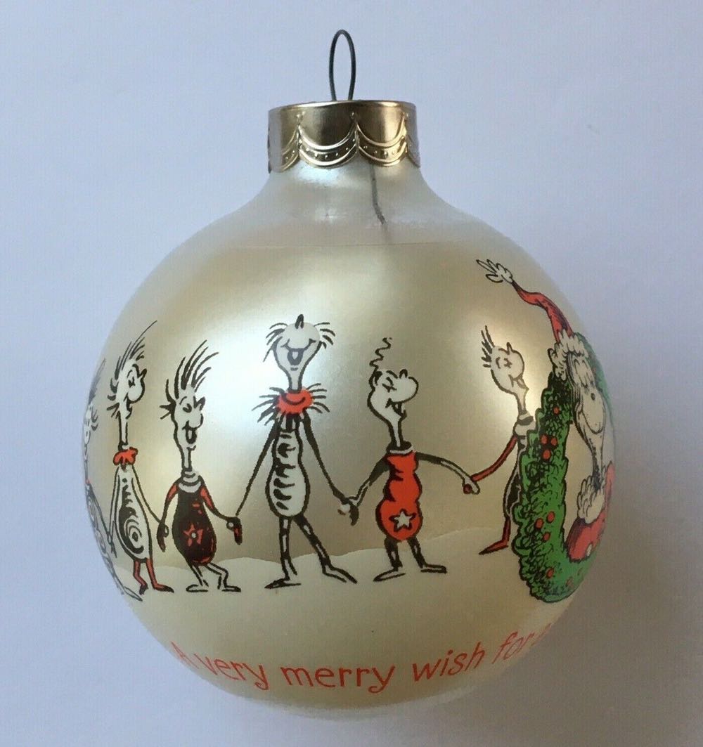 Grinch - The Grinch’a Christmas Glass Ornament  ornament collectible - Main Image 2