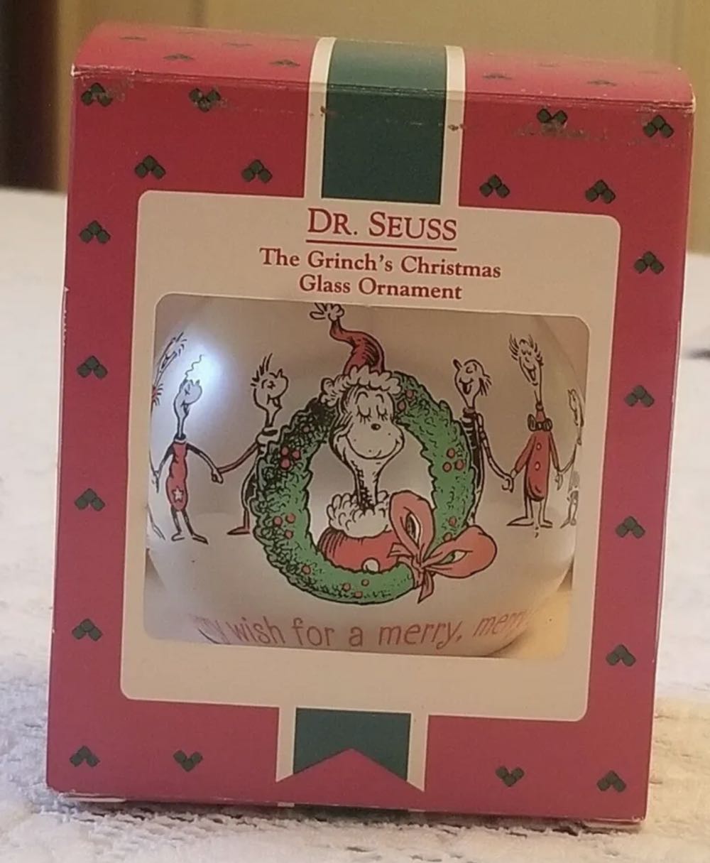 Grinch - The Grinch’a Christmas Glass Ornament  ornament collectible - Main Image 3