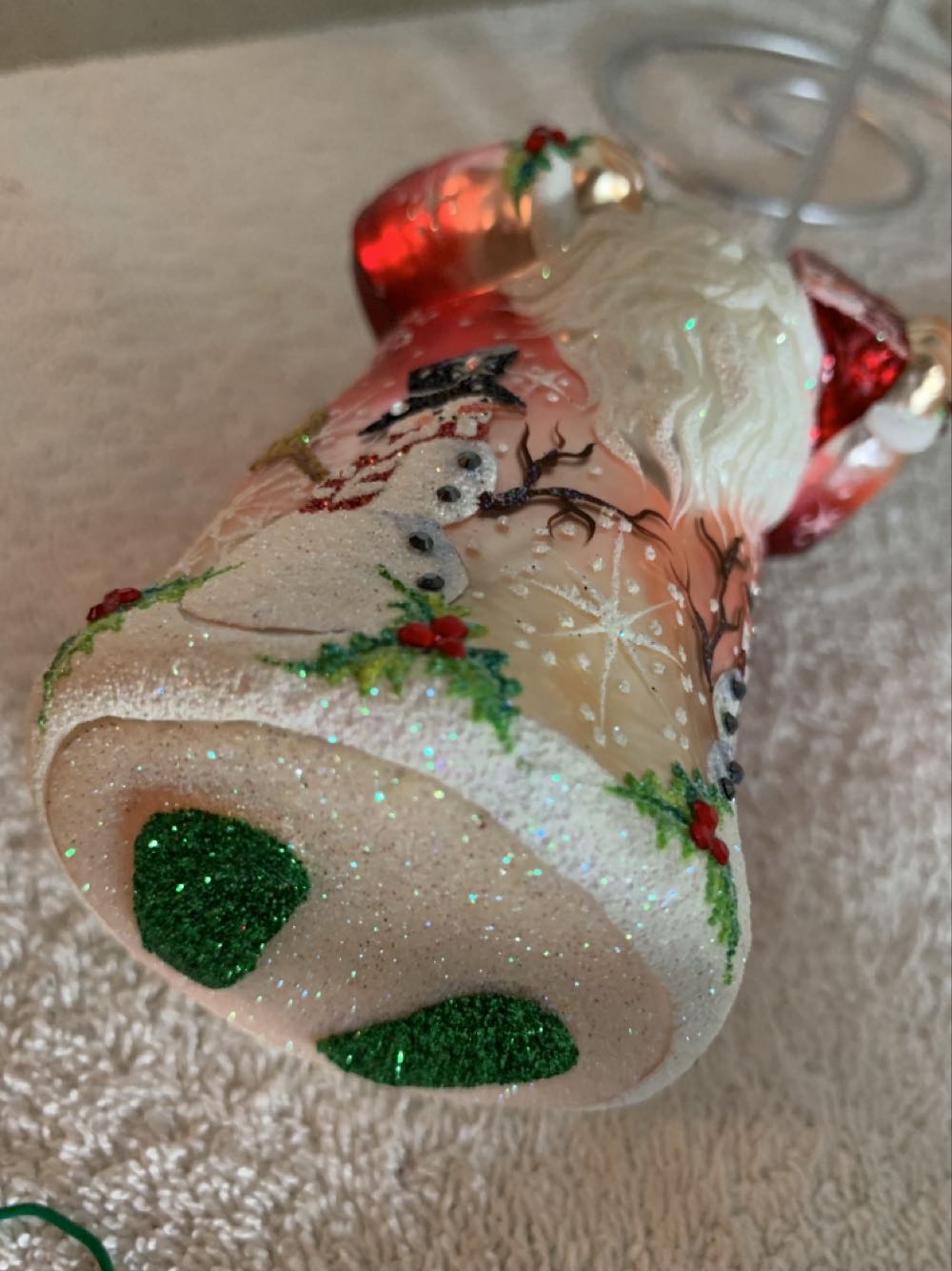 Surprise, Red - General Line (Santa) ornament collectible - Main Image 4