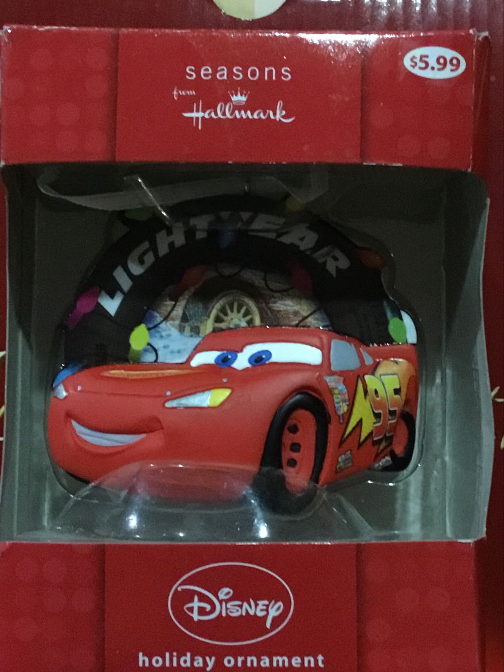 Lightning McQueen - Disney Pixar Cars ornament collectible [Barcode 795902179052] - Main Image 1