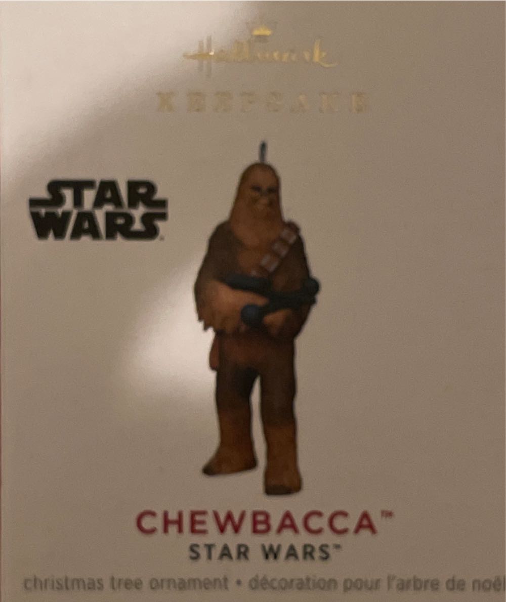 SW Miniature Chewbacca  ornament collectible - Main Image 1