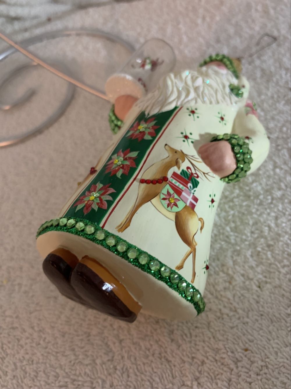 Les Curiosités, Poinsettia - Other Exclusive (Santa) ornament collectible - Main Image 4