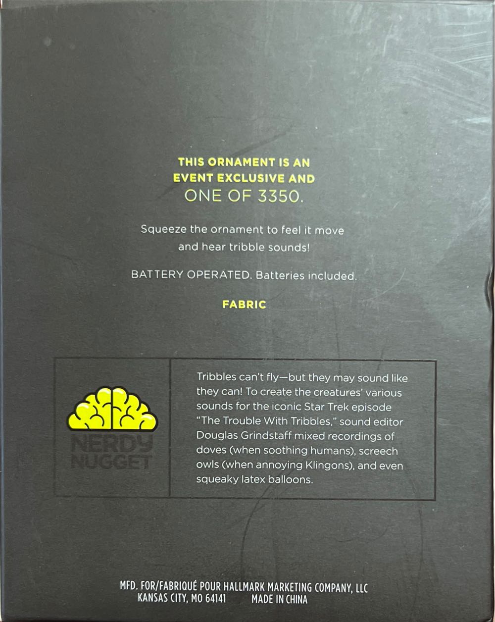 Star Trek Tribble - Star Trek (Movies) ornament collectible - Main Image 2