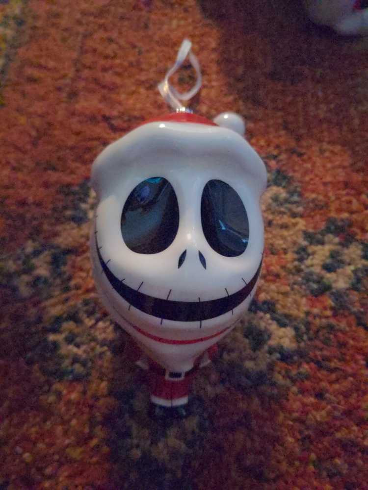 The Nightmare Before Christmas - Jack Skellington (Santa)  ornament collectible - Main Image 1
