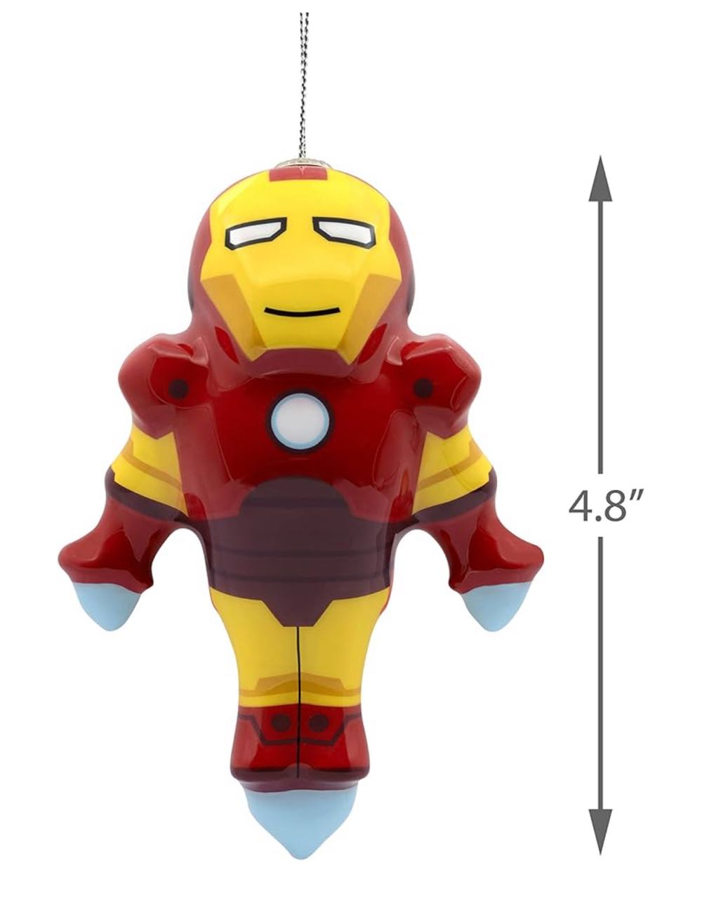 Hallmark Christmas Ornaments, Marvel Iron Man Decoupage Ornament  (Christmas Tree Ornament) ornament collectible - Main Image 4