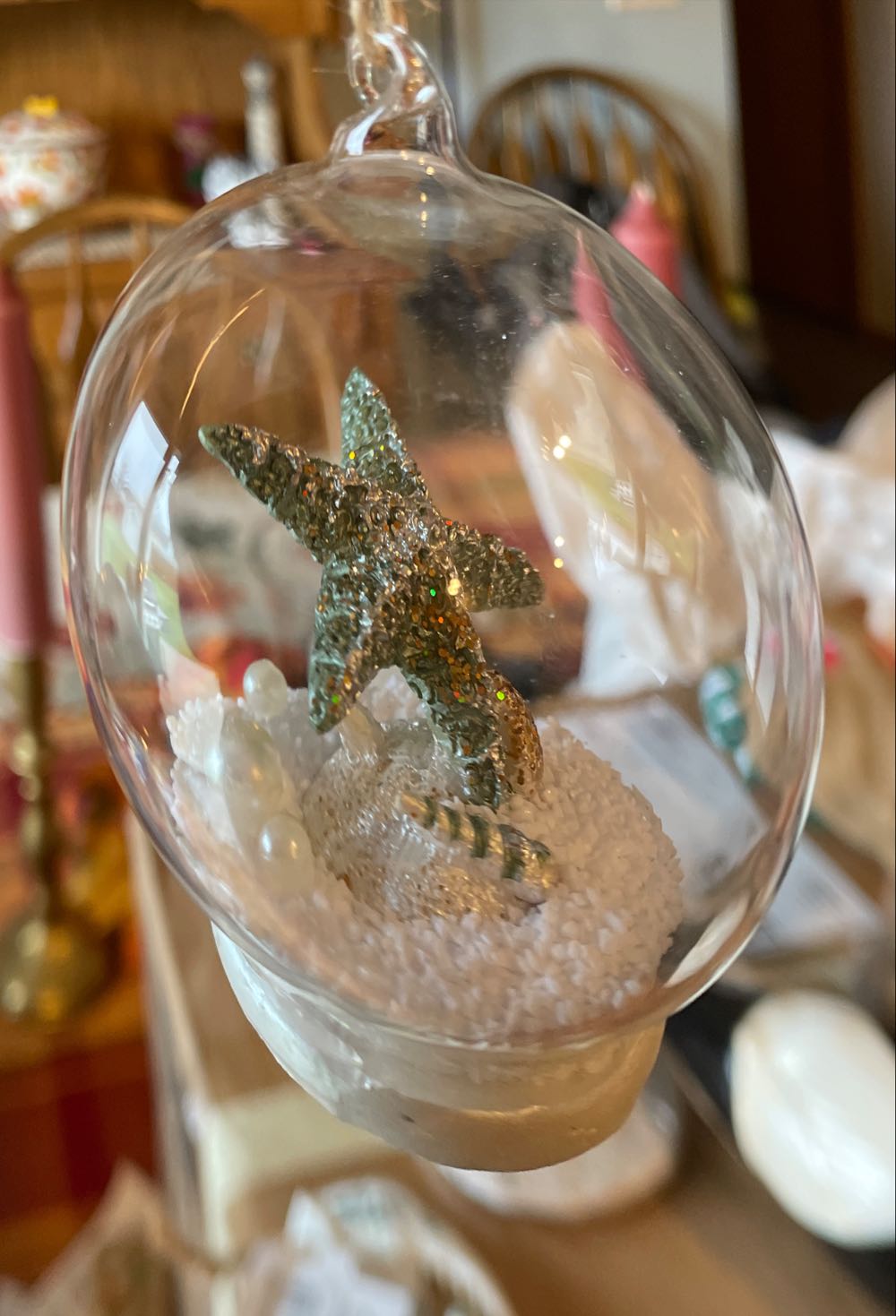 SEAS - Starfish Globe Joanns  ornament collectible [Barcode 882821378397] - Main Image 1