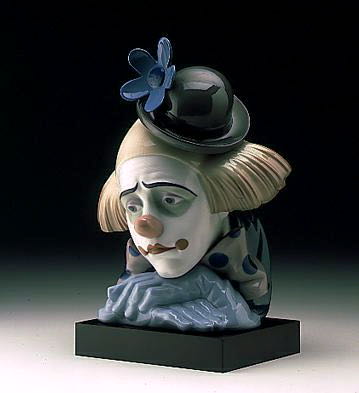 Clown’s Head Bowler Hat  ornament collectible - Main Image 2