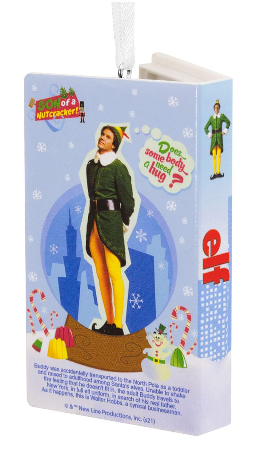 Buddy the Elf - Retro VHS Cassettes (TV & Movies) ornament collectible - Main Image 2