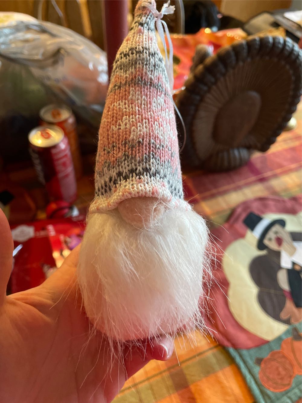 Red And Blue Spear Nutcracker 25cm