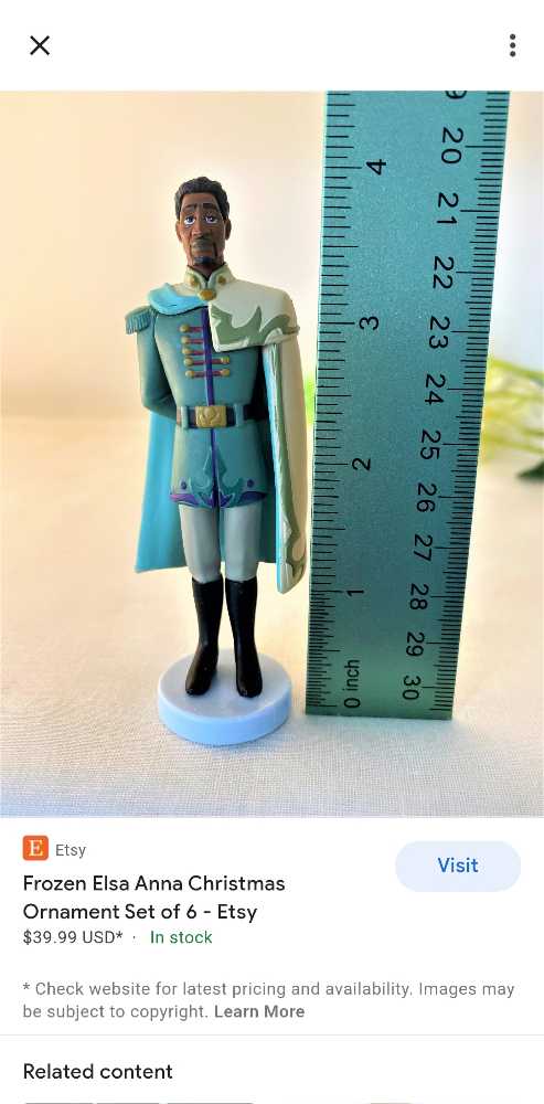 Frozen II Lieutenant Mattias Ornament  ornament collectible - Main Image 3