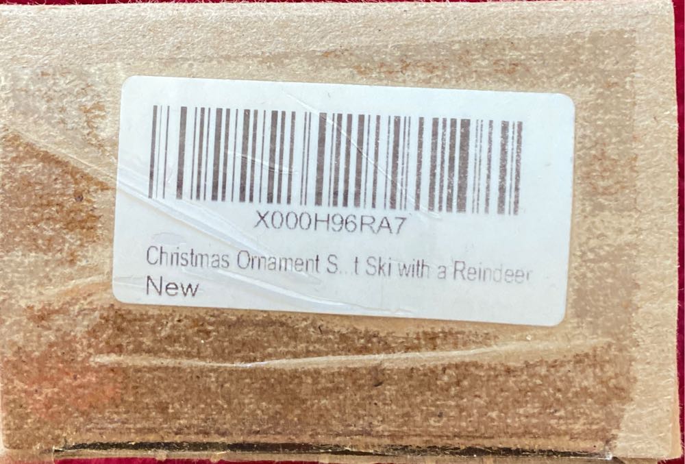 Christmas Ornament Santa Jet Ski With Reindeer  ornament collectible - Main Image 2