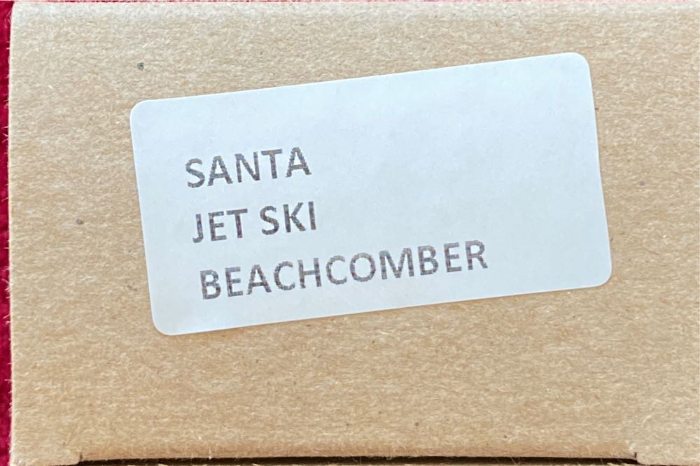 Christmas Ornament Santa Jet Ski With Reindeer  ornament collectible - Main Image 3