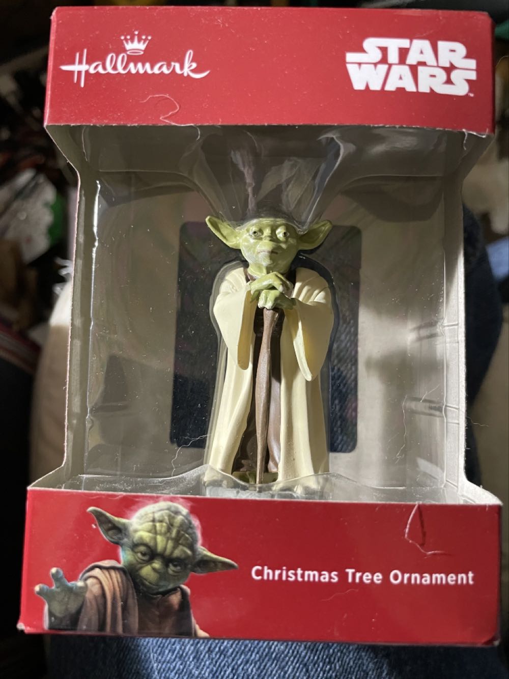 Yoda  ornament collectible [Barcode 763795427581] - Main Image 1