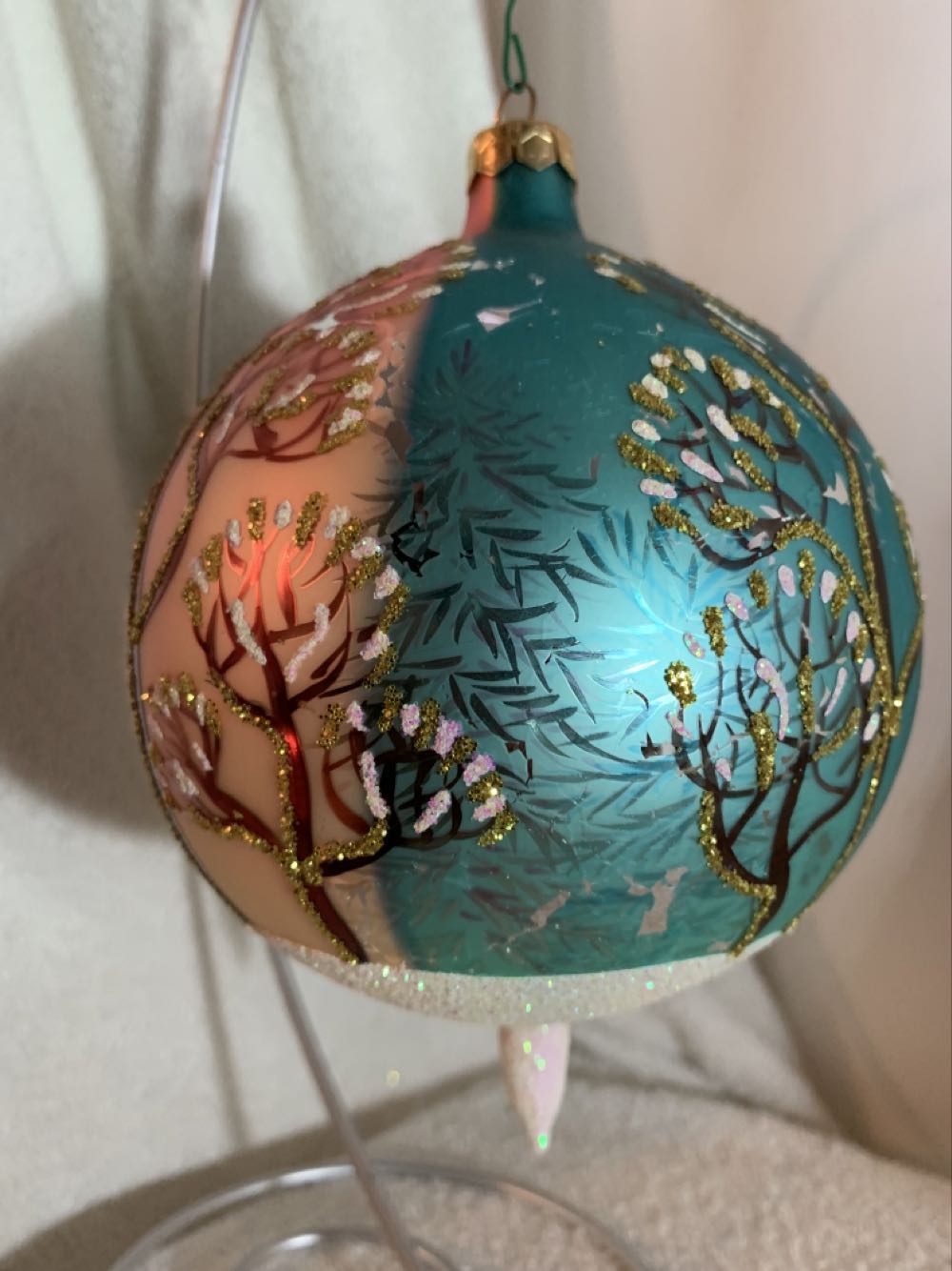 Winter Twilight (Christmas Tree Ornament) ornament collectible - Main Image 2