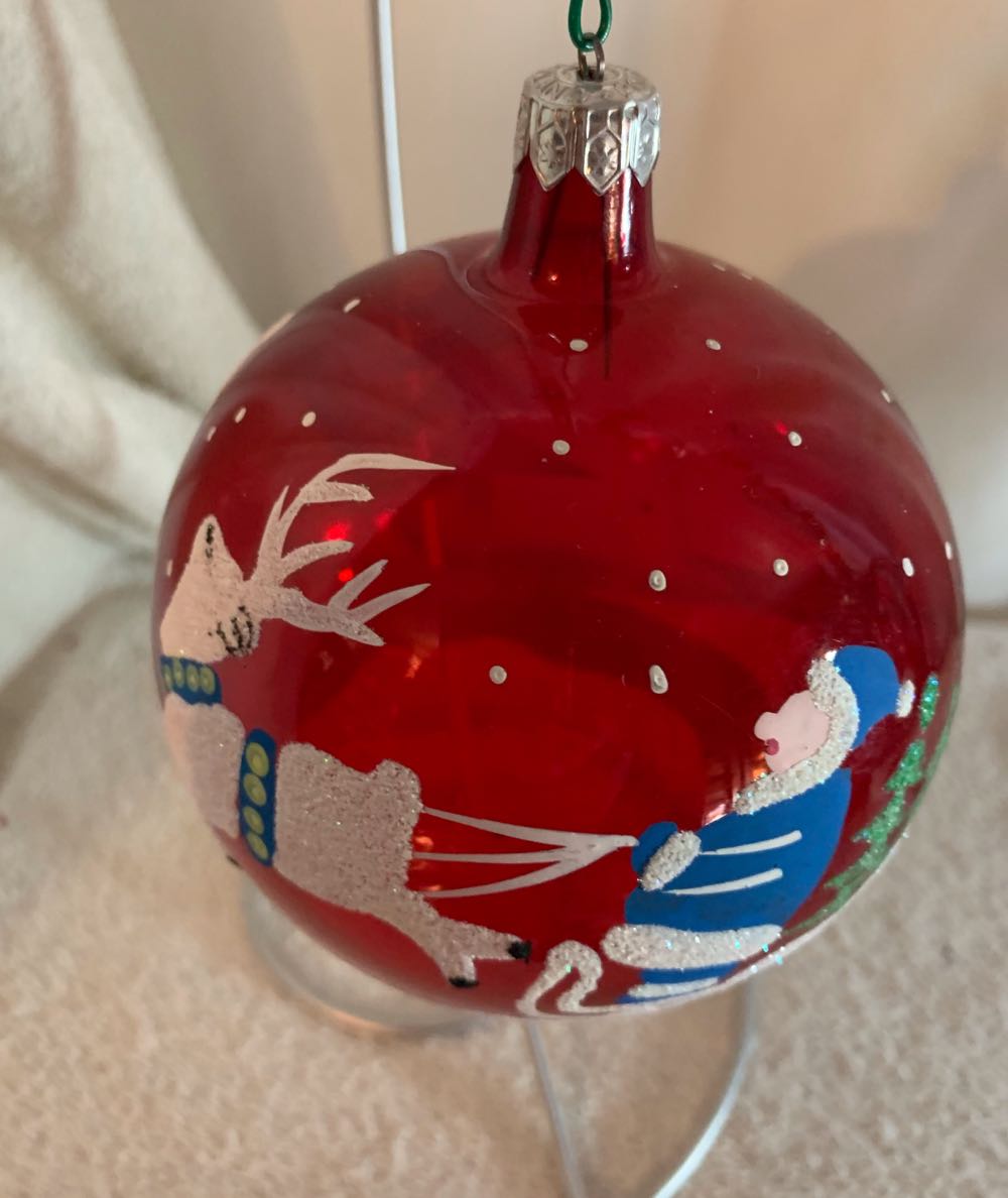 Sleigh Ride, Red  (Christmas Tree Ornament) ornament collectible - Main Image 2