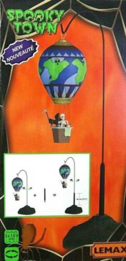 94485 Lemax Grim Balloon - Lemax Spooky Town ornament collectible [Barcode 728162944856] - Main Image 2