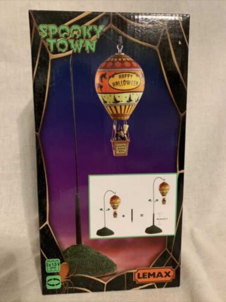 04705 Lemax Balloon Happy Halloween - Lemax Spooky Town ornament collectible [Barcode 728162047052] - Main Image 2
