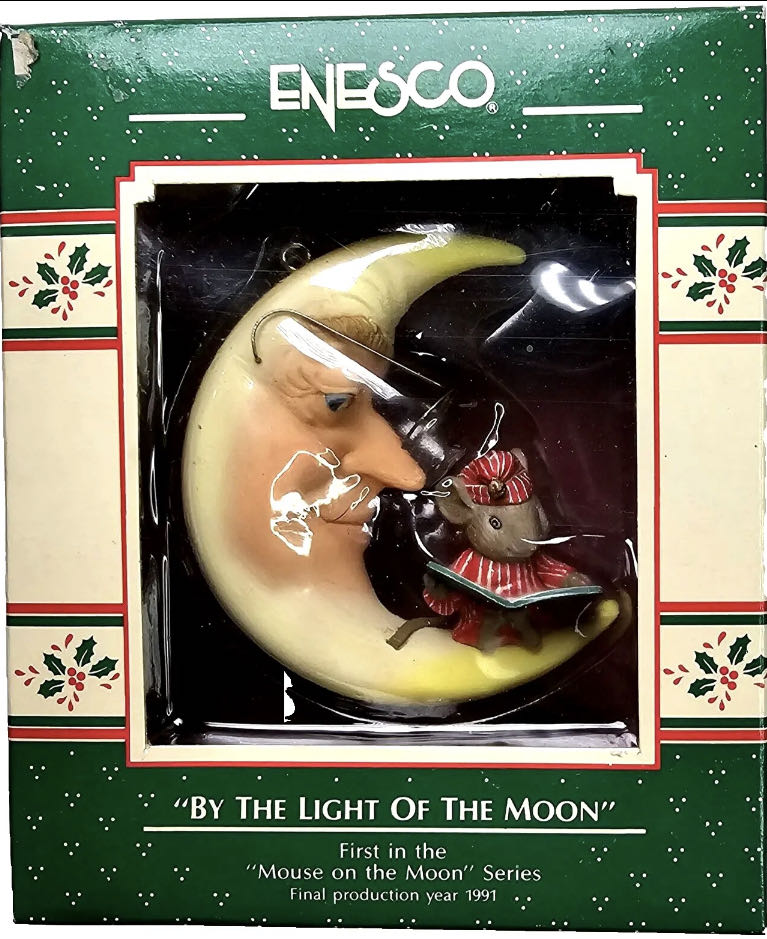By The Light Of The Moon - Mouse On The Moon ornament collectible [Barcode 045544003698] - Main Image 2