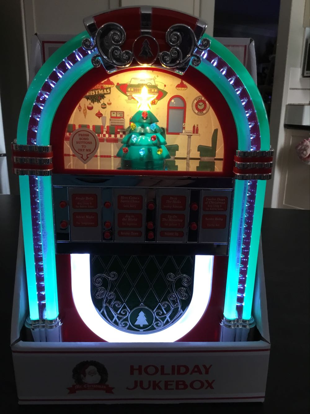 Holiday Jukebox  ornament collectible [Barcode 4088700282038] - Main Image 2