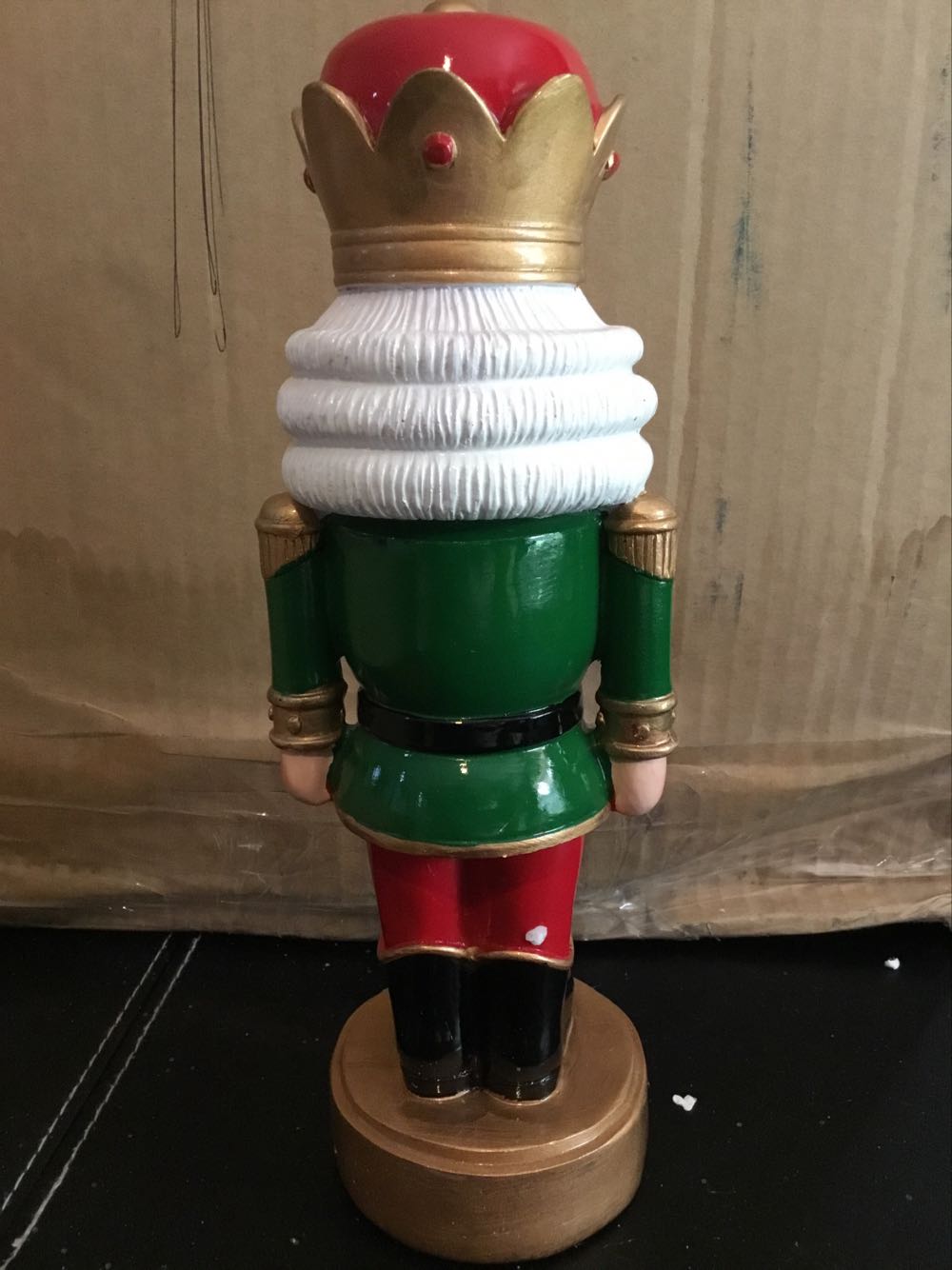 Santa Red & Green Nutcracker 26cm - Nutcrackers ornament collectible - Main Image 2