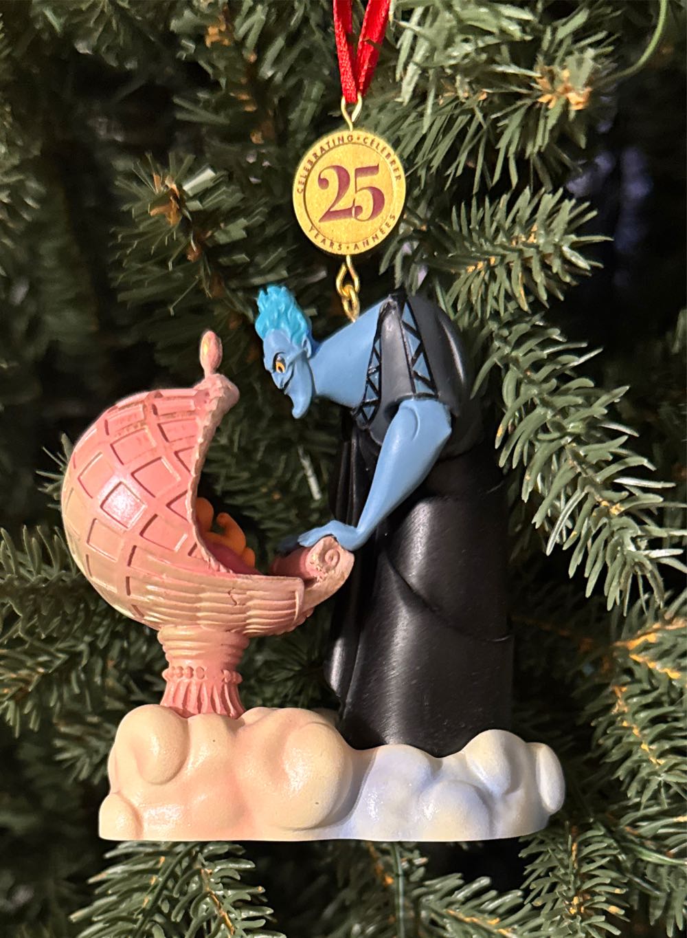 Hades Hercules Legacy 25th Anniversary - Disney Sketchbook ornament collectible - Main Image 2