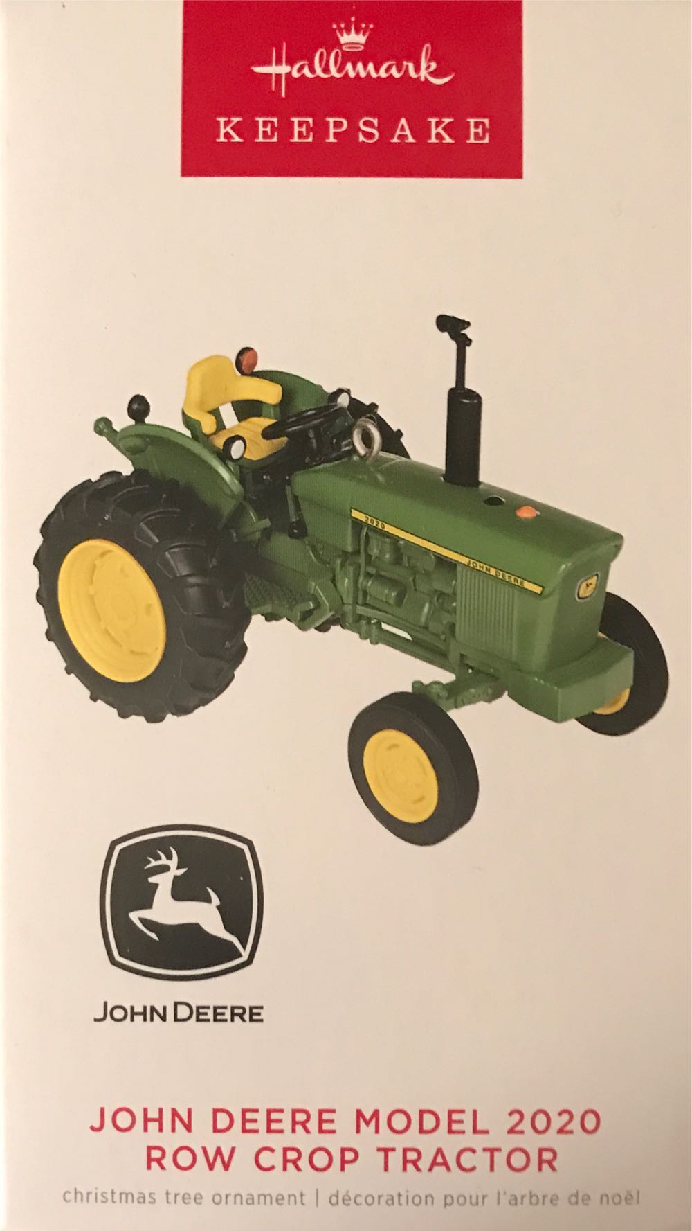 John Deere Model 2020 Row Crop Tractor - John Deere (Tractors) ornament collectible [Barcode 763795759521] - Main Image 2