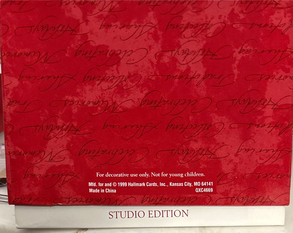 Snowy Plaza - Studio Edition - Signed (Winter) ornament collectible - Main Image 4