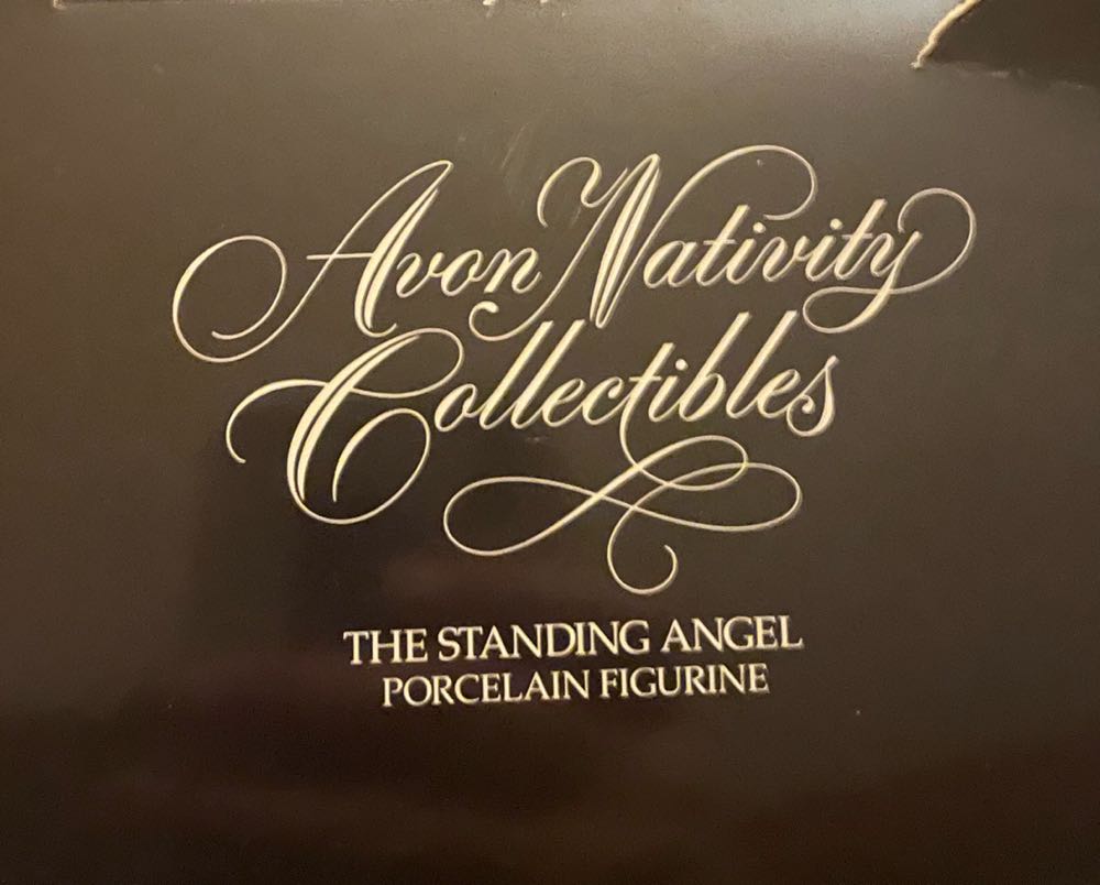Avon - Nativity Collectibles - 1987 - Angel - The Standing Angle - Angle (Nativity) ornament collectible - Main Image 4