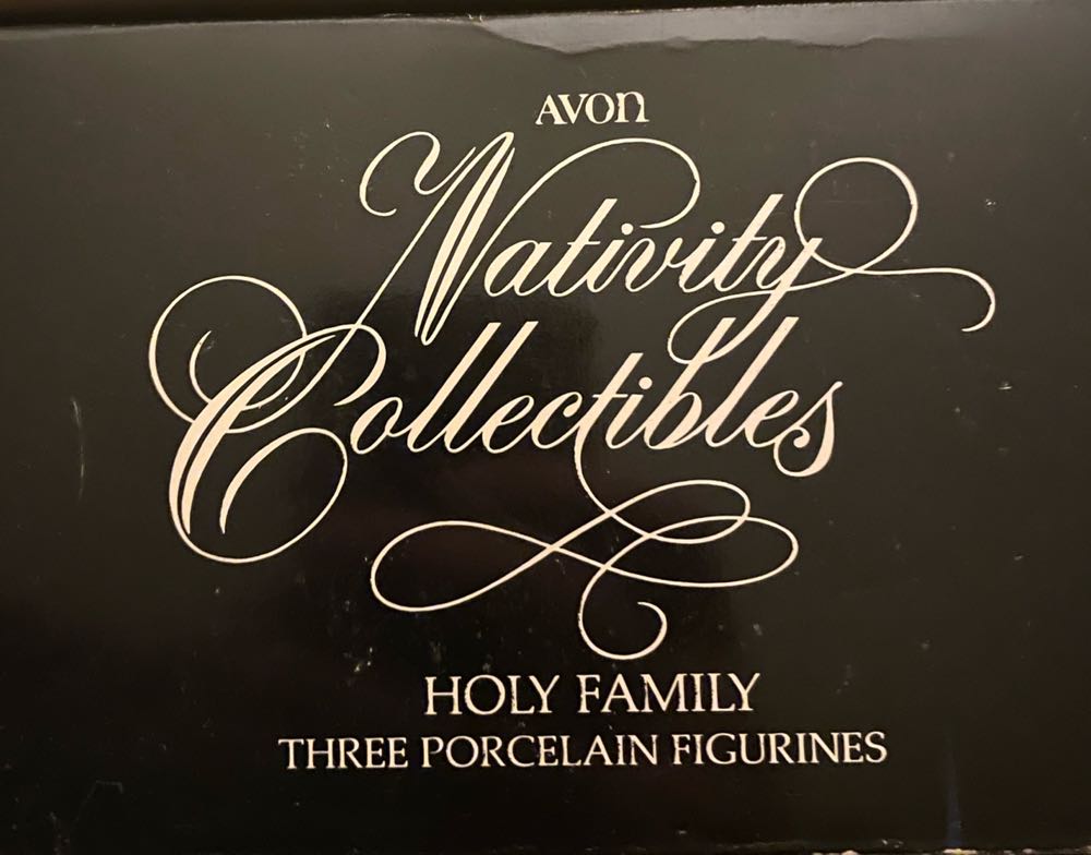 Avon - Nativity Collectibles - 1981 - Holy Family - Baby Jesus - Holy Family (Nativity) ornament collectible - Main Image 4
