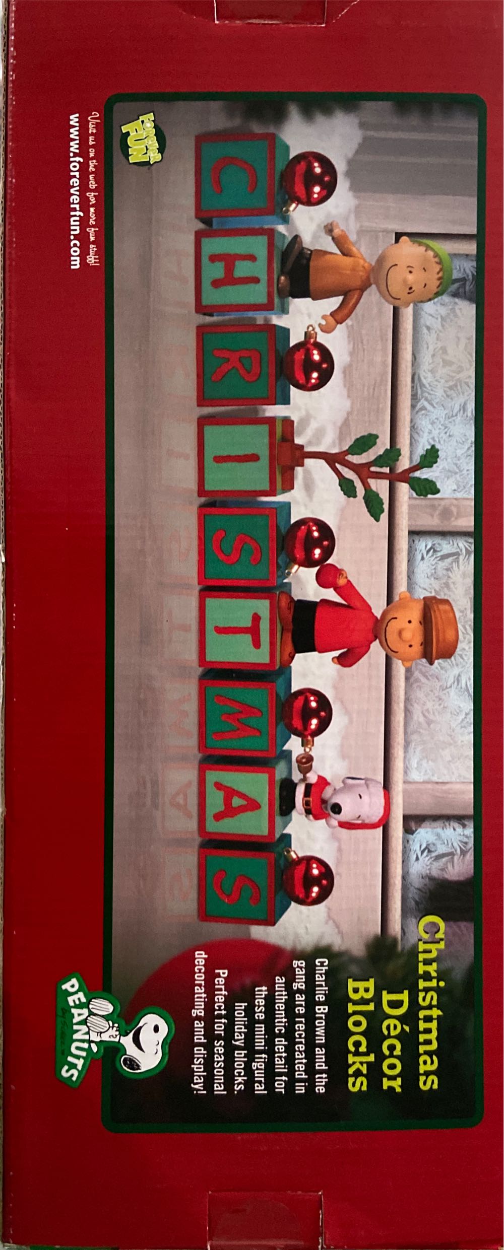 Peanuts Decor Blocks  ornament collectible [Barcode 879104010785] - Main Image 2