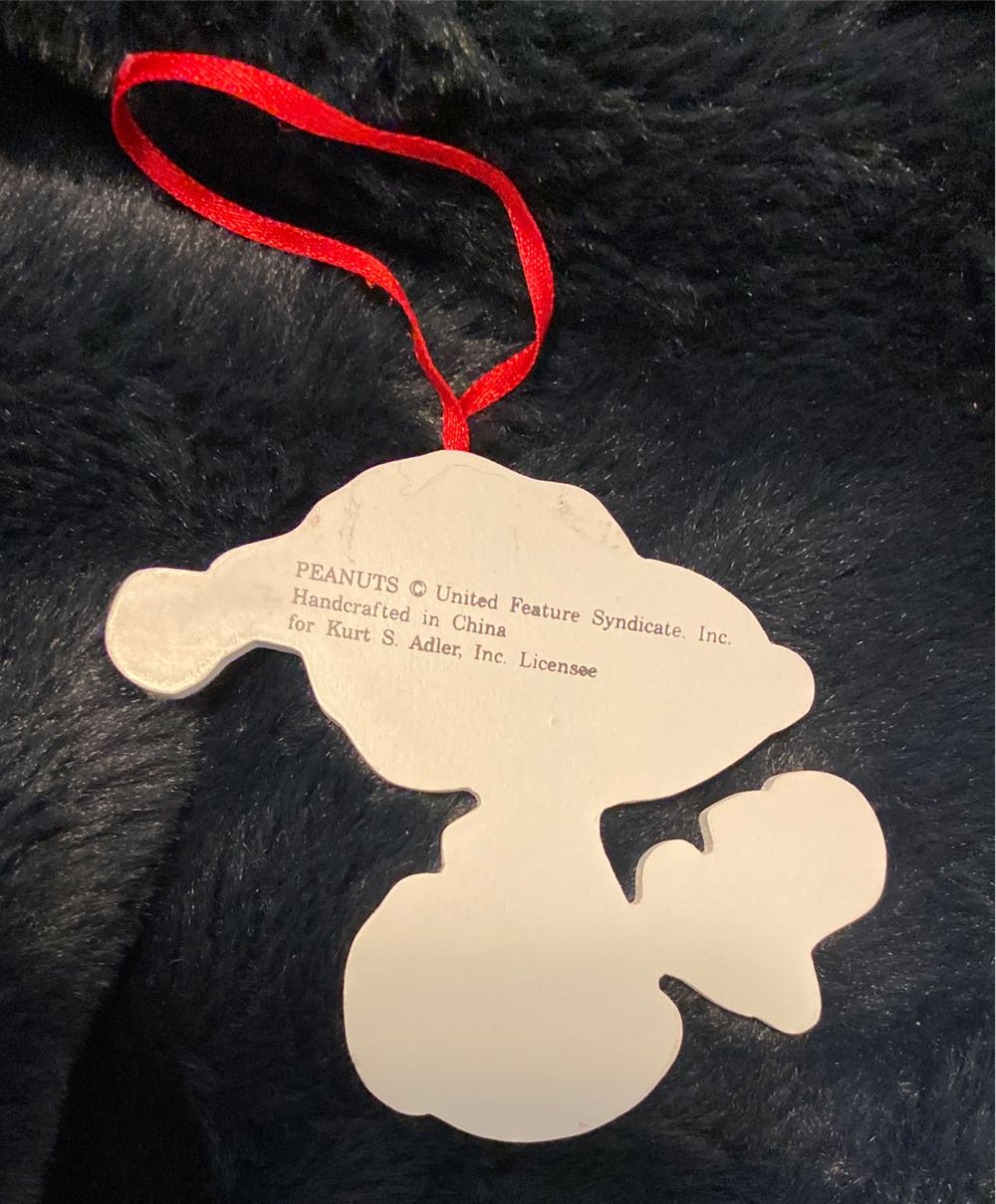 Peants United Feature Syndicate Snoopy  ornament collectible - Main Image 2