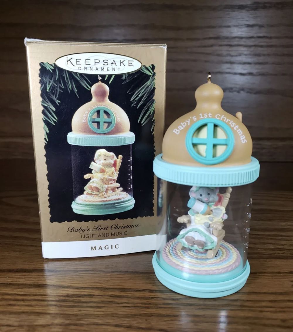 Baby’s First Christmas  ornament collectible - Main Image 2