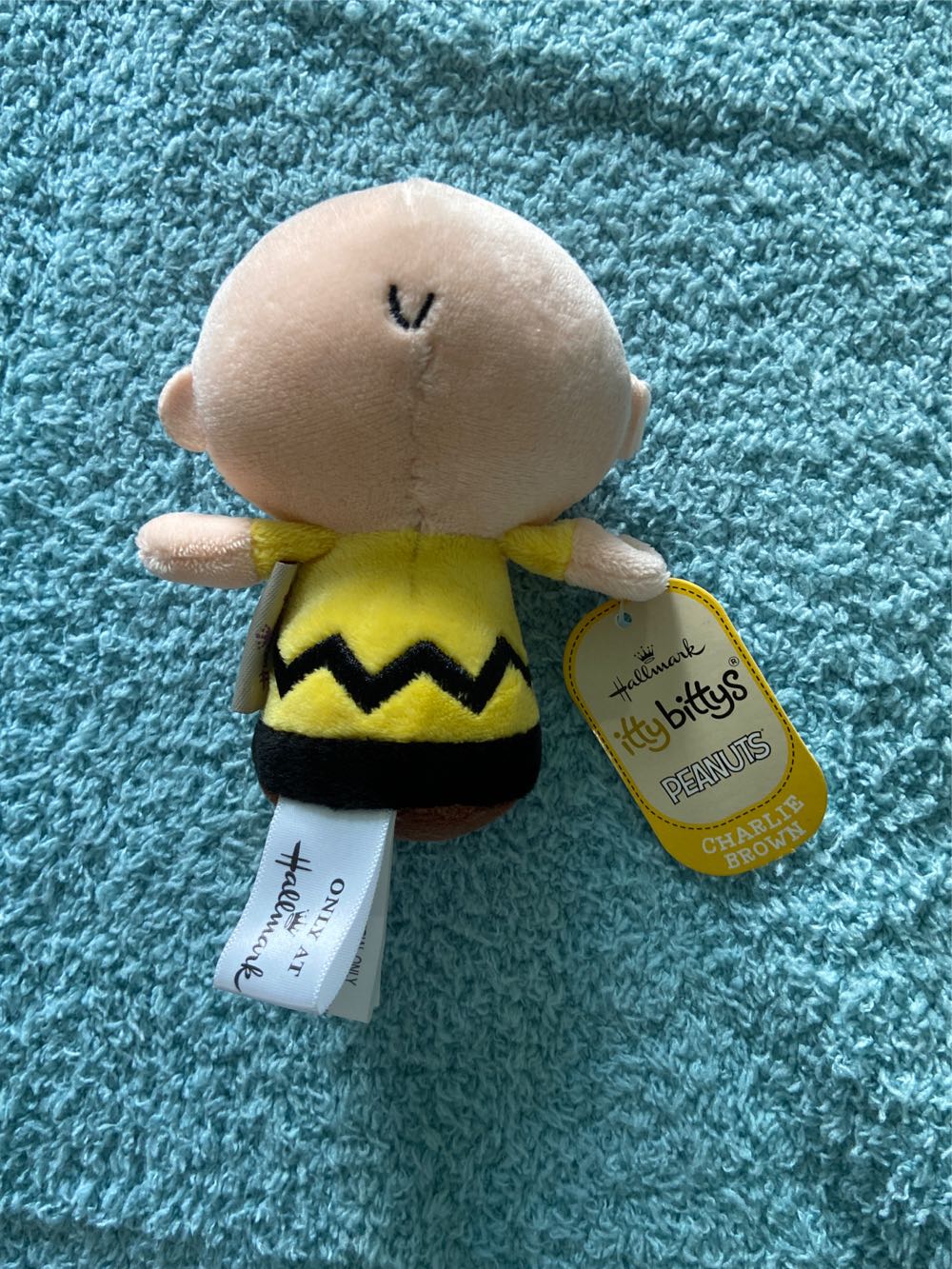 Peanuts Charlie Brown Plush Itty Bittys By Hallmark Kid3317  ornament collectible [Barcode 763795965014] - Main Image 2